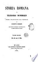 Storia romana di Teodoro Mommsen