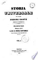 Storia universale comparata e documentata del cavaliere Cesare Cantù