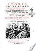 Storia universale dal principio del mondo sino al presente scritta da una compagnia di letterati inglesi; ricavata da fonti originali, ed illustrata con carte geografiche, rami, ec. Tradotta dall'inglese, con giunta di varie note. Volume primo [-cinquantadue] ..