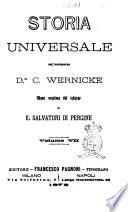 Storia universale del professore C. Wernicke