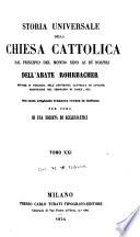 Storia universale della Chiesa cattolica dal principio del mondo sino ai di nostri