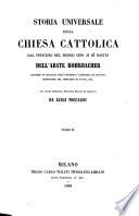 Storia universale della chiesa cattolica dal principio del mondo sino ai di' nostri