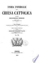 Storia universale della Chiesa cattolica dell'abate Renato-Francesco Rohrbacher