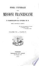 Storia universale delle missioni francescane