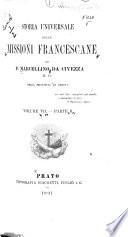 Storia universale delle missioni francescane: pt. 4. 1556-1805