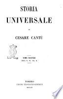 Storia Universale di Cesare Cantu