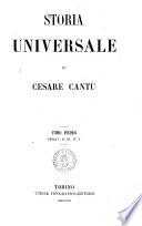 Storia universale di Cesare Cantù