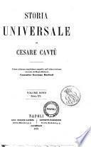 Storia universale di Cesare Cantu