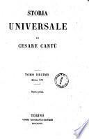 Storia universale di Cesare Cantù