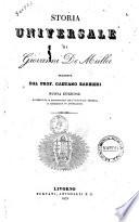 Storia universale di Giovanni De Müller