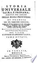 Storia Universale Sacra, E Profana