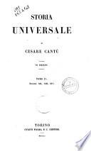 Storia universale scritta da Cesare Cantù