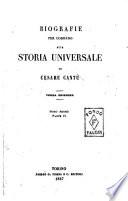 Storia universale scritta da Cesare Cantù