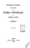 Storia universale scritta da Cesare Cantù