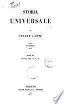 Storia universale scritta da Cesare Cantù
