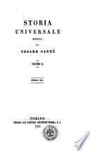Storia universale scritta da Cesare Cantù