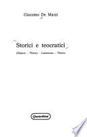 Storici e teocratici