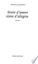Storie d'amore, storie d'allegria