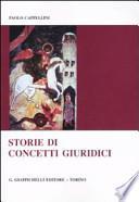 Storie di concetti giuridici