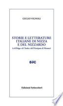 Storie e letterature italiane di Nizza e del Nizzardo (e di Briga e di Tenda e del Principato di Monaco)