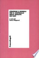 Strategie e modelli per il controllo della qualità dei dati