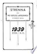 Strenna del Pio Istituto Artigianelli in Reggio Emilia periodico semestrale