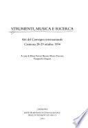 Strumenti, musica e ricerca