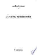 Strumenti per fare musica