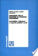 Strumenti per le politiche di sviluppo sostenibile