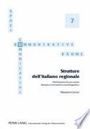 Strutture dell'italiano regionale