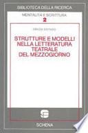 Strutture e modelli nella letteratura teatrale del Mezzogiorno