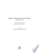 Studenti e dottori nelle università italiane