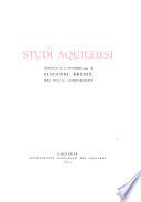 Studi aquileiesi