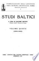 Studi baltici