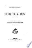 Studi calabresi