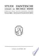 Studi danteschi