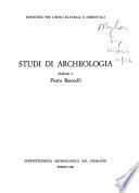 Studi di archeologia