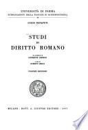Studi di diritto romano