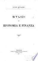 Studi di economia e finanza