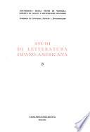 Studi di letteratura ispano-americana