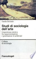 Studi di sociologia dell'arte