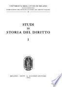Studi di storia del diritto