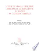 Studi di storia dell'arte, bibliologia ed erudizione in onore di Alfredo Petrucci ...