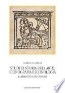 Studi di storia dell'arte, iconografia e iconologia