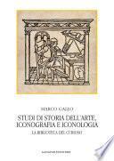 Studi di storia dell'arte, iconografia e iconologia