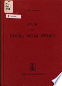 Studi di storia della musica
