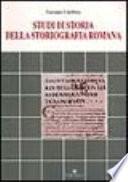 Studi di storia della storiografia romana