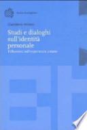 Studi e dialoghi sull'identità personale