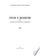 Studi e Ricerche