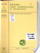 Studi etno-antropologici e sociologici